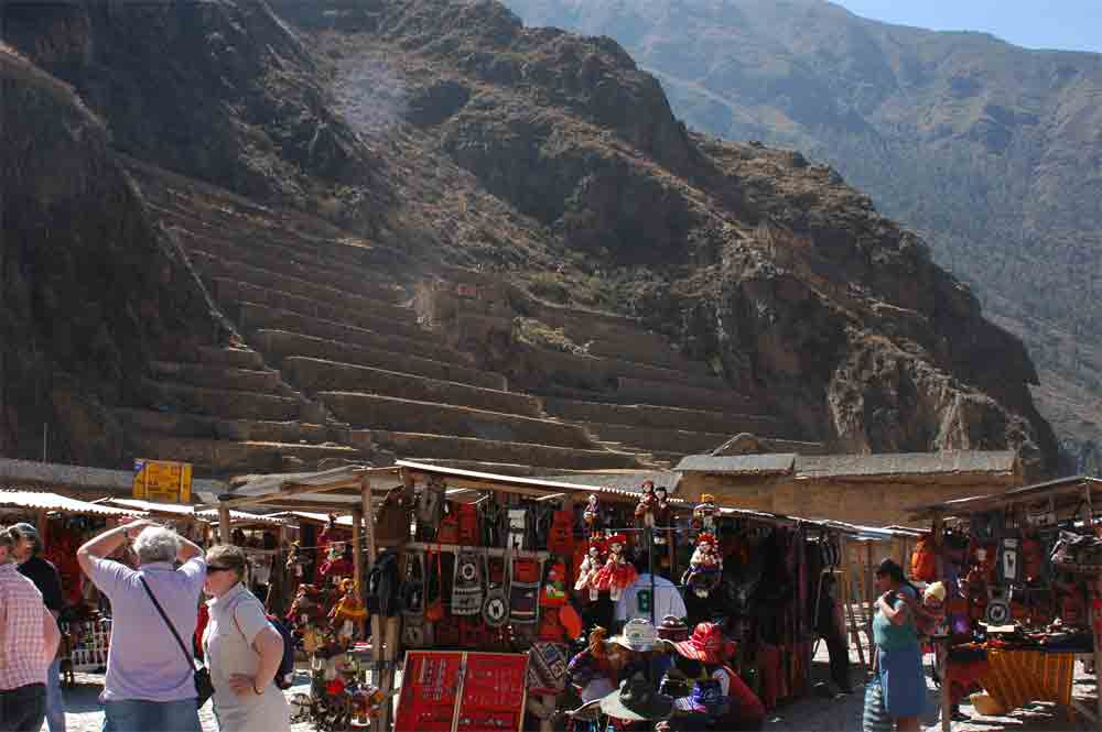 138 - Peru - Ollantaytambo, restos arqueologicos